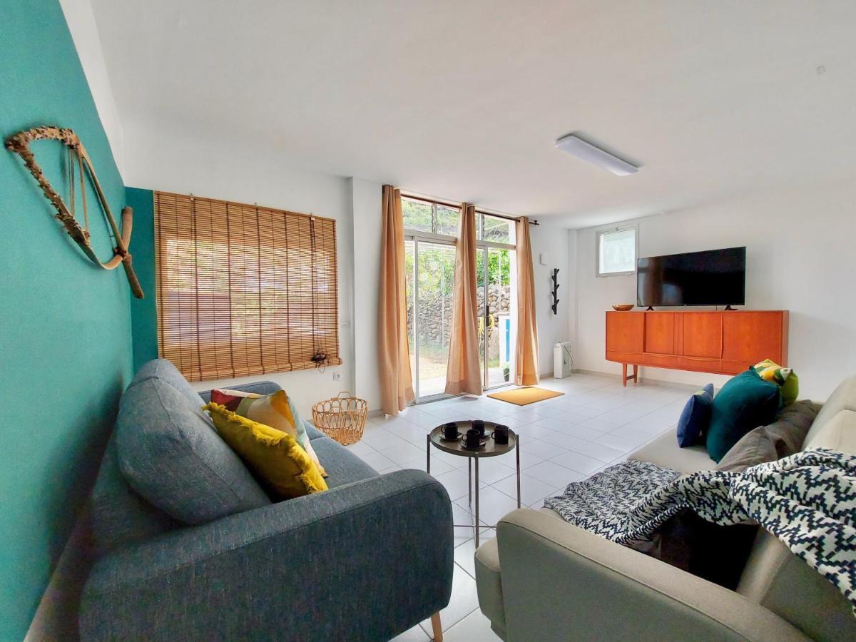 Casa Ana Con Jardin Apartment Punta Del Hidalgo Bagian luar foto